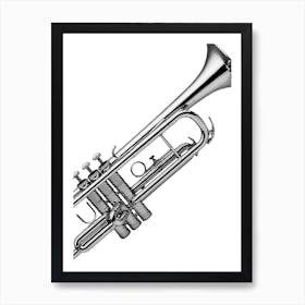 Trumpet 2 Art Print