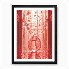 Water Drop 11 Art Print