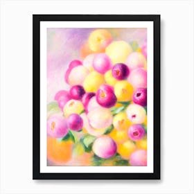 Huckleberry Painting Fruit Art Print