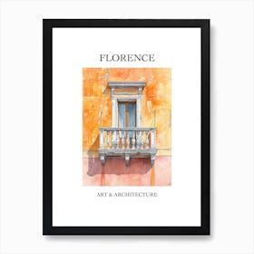 Florence Travel And Architecture Poster 2 Art Print