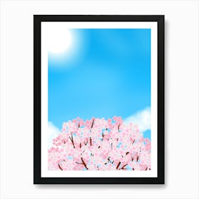 Sakura Blossoms 3 Art Print