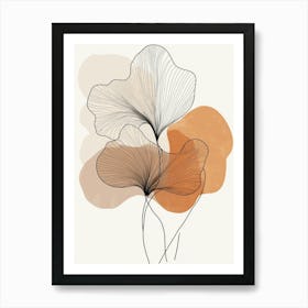 Ginkgo Ii 1 Art Print