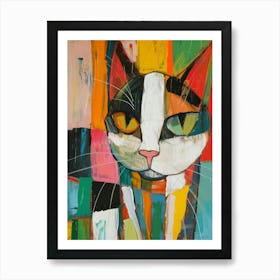 Cat Illustration 3 Art Print