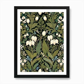 William Morris Lily Of The Valley 1 Art Print