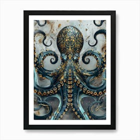 Octopus 14 Art Print