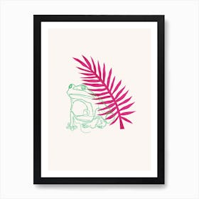 Frog Art Print