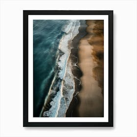 Sand And Sea Art Print