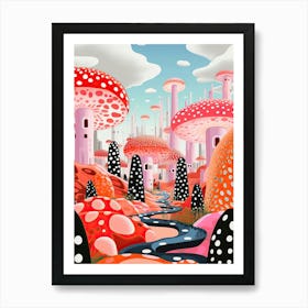 Forte Dei Marmi, Italy, Illustration In The Style Of Pop Art 2 Art Print