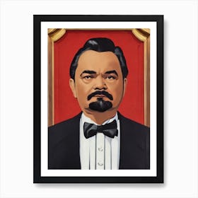 Edward G Robinson Illustration Movies Art Print