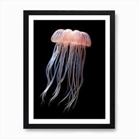 Box Jellyfish Luminous 4 Art Print