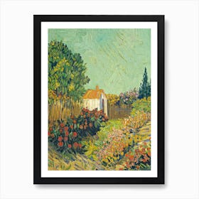 Landscape, Vincent Van Gogh 1 Art Print