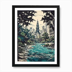 Brooklyn Bridge Art Print