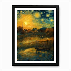 Starry Night 8 Art Print