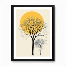 Bare Trees 2 Art Print