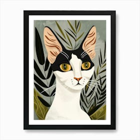 Cat Portrait 14 Art Print