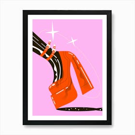 High Heeled Shoes 1 Art Print