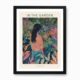 In The Garden Poster Giverny Gardens France 1 Art Print