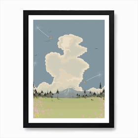 Field Of Flowers Art Print