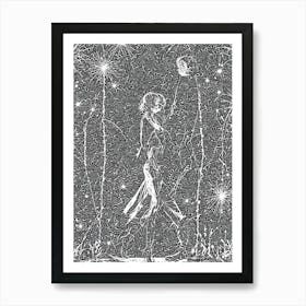 Person - The Dance Of The Stars By Person Art Print