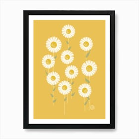 Sweet Daisies [yellow] 1 Art Print