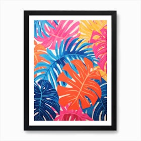 Tropical Leaves 6 Art Print