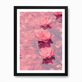 Pink Lotus Art Print