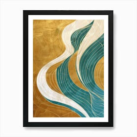 'Waves' 10 Art Print