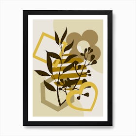 Abstract Vector Art Print