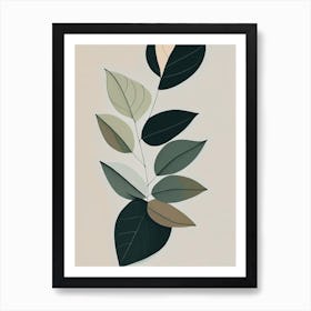 Bay Leaves Herb Simplicity Art Print