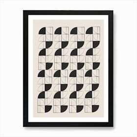 Geometrical Play 7 Art Print