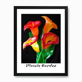 Bright Inflatable Flowers Poster Calla Lily 1 Art Print