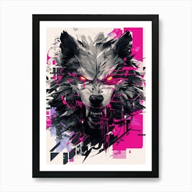 Wolfpunk Art Print