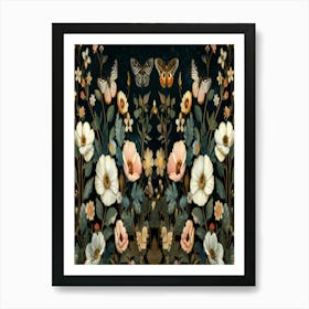 william morris Butterfly Garden Art Print