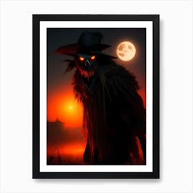 Scarecrow 4 Art Print