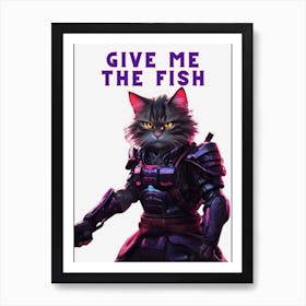 Give Me The Fish Art Print