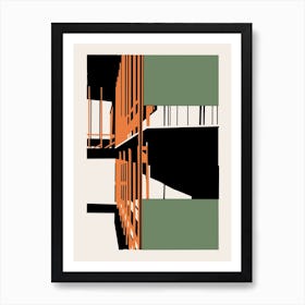 Abstract Architecture 2 Art Print