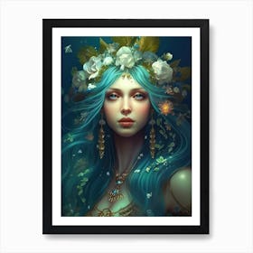 Gaia Greek Mythology 1 Art Print