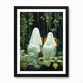 Ghosts In The Woods Art Print