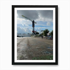 Crane Art Print