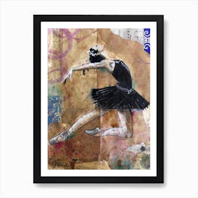 Black Swan2 Art Print