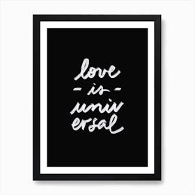 Universal Love Art Print