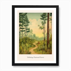 Talladega National Forest Art Print