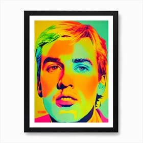 Dayglow Colourful Pop Art Art Print