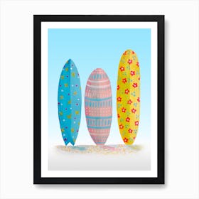 Surf Art Print