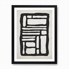 Abstract Structural Art Print