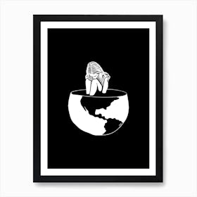 Alone On Earth Art Print