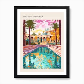 Parc De La Ciutadella Barcelona Spain Art Print