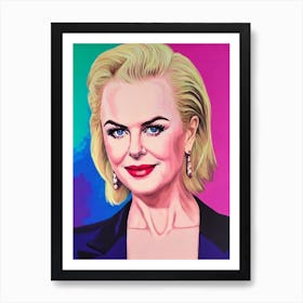 Nicole Kidman Pop Movies Art Movies Art Print