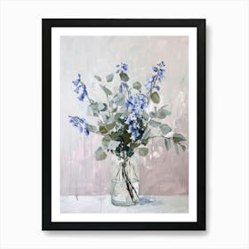 A World Of Flowers Bluebell 1 Painting Art Print