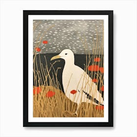 Bird Illustration Albatross 4 Art Print